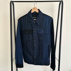French Connection Two-Tone Denim Jacket – Small